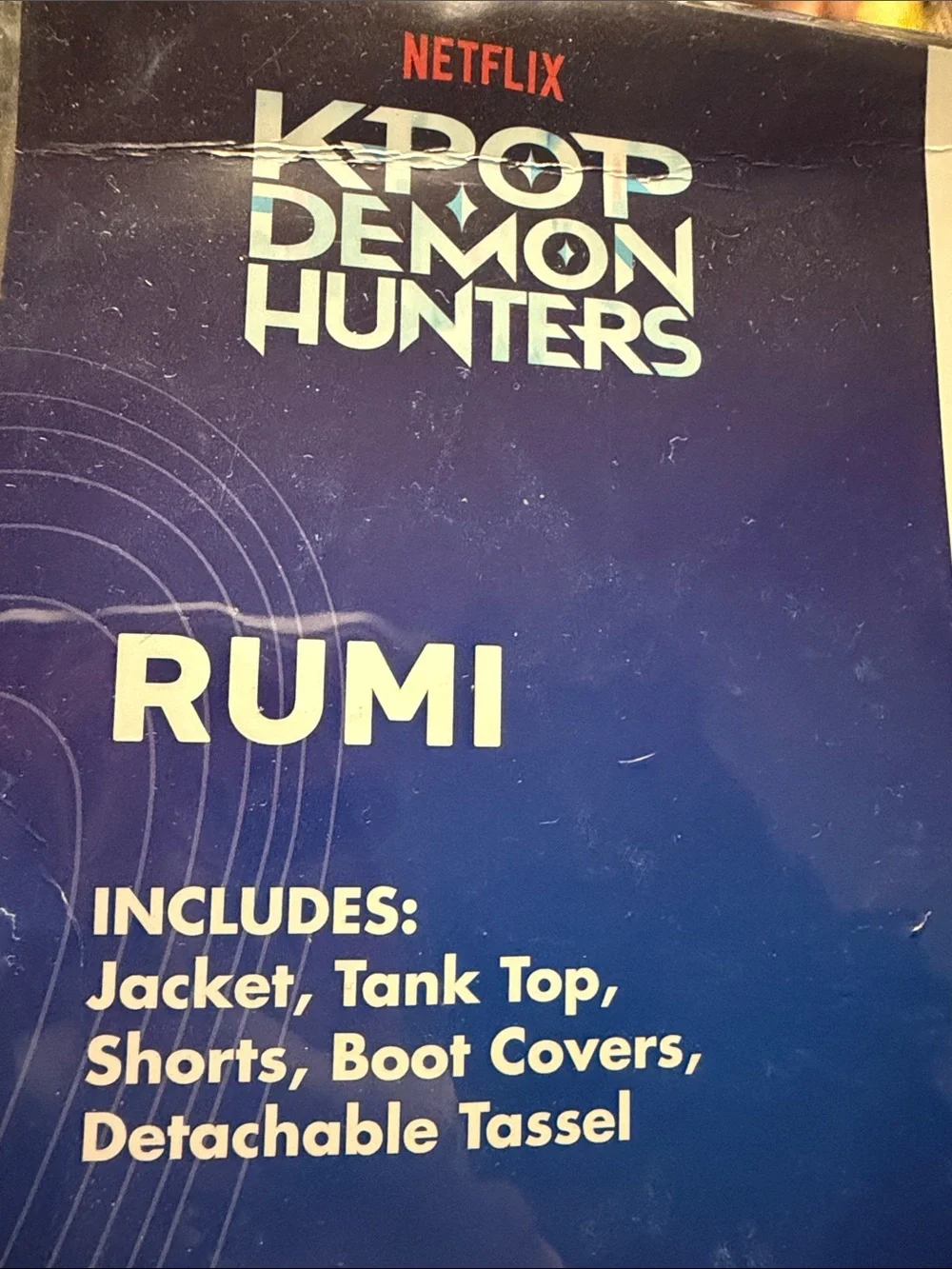 KPop Demon Hunters Rumi Costume Kids Officially Licensed Huntr/x Cosplay Outfit